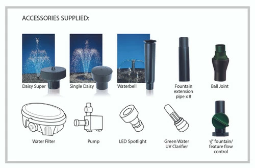 Blagdon Inpond 5in1 2000 Combined Pond Filter, UVC & Pump - Image 4