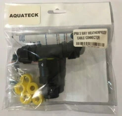 Lotus Aquateck IP68 Weatherproof 3 Way Cable Connector