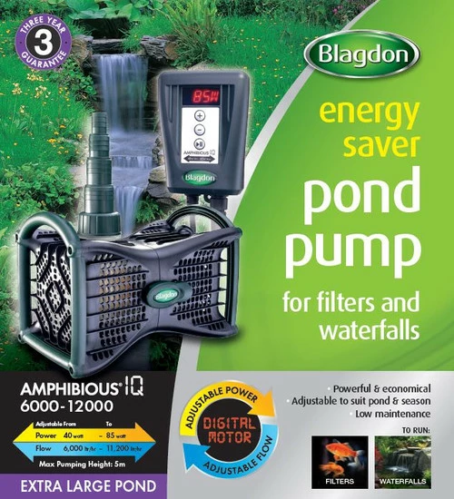 Blagdon Amphibious IQ Pump 6000 To 12000 Extra Large Pond - Image 2