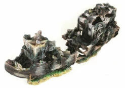 Aqua One Large Shipwreck - 2 Piece
