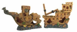 Aqua One Super Large Sunken Shipwreck (2 Parts)