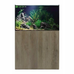Aqua One Aquasys 230 With Grey Nebraska Oak Cabinet