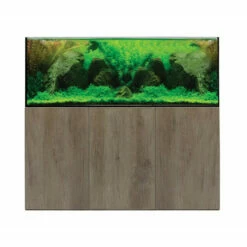 Aqua One Aquasys 395 With Grey Nebraska Oak Cabinet