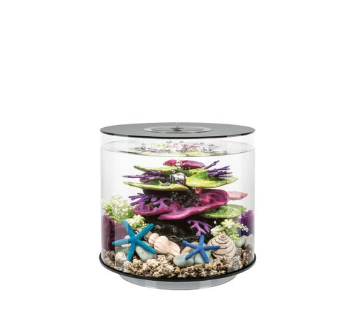 BiOrb Tube 15 Aquarium With Multi-Coloured Remote-Controlled LED Light - Black - Image 2