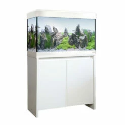 Fluval Roma 125 White Aquarium & Cabinet