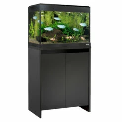 Fluval Roma 90 Black Aquarium & Cabinet