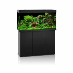 Juwel Rio 350 LED Aquarium And Cabinet Black
