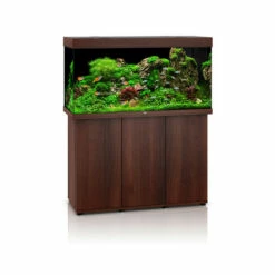 Juwel Rio 350 LED Aquarium And Cabinet Dark Wood
