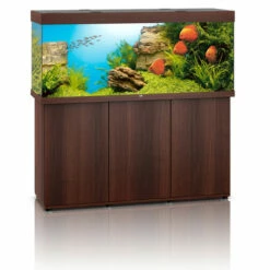 Juwel Rio 450 LED Aquarium And Cabinet Dark Wood