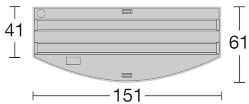 Juwel Vision 450 LED Aquarium And Cabinet Light Wood - Image 4