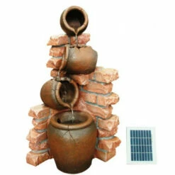 Aqua Creations Solar 4 Pots Water Feature