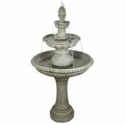 Heissner Ravenna 3 Tiered Antique Fountain