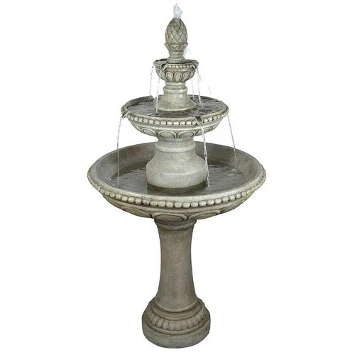 Heissner Ravenna 3 Tiered Antique Fountain