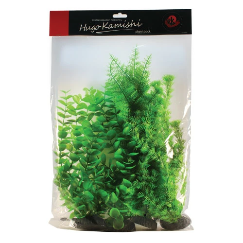 Hugo Kamishi Artificial Bushy Plant Mix - Pack Of 5 - Image 2