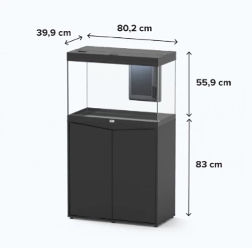 Aquatlantis Splendid 80 Grey With Cabinet - Image 5