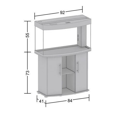 Juwel Vision 180 LED Aquarium And Cabinet Light Wood - Image 5